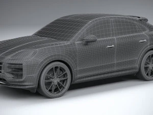 Porsche Cayenne Turbo GT 2024 3D Model