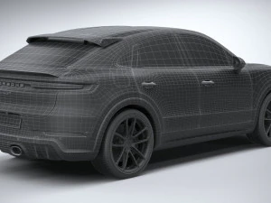 Porsche Cayenne Turbo GT 2024 3D Model