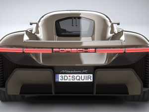 Porsche Mission X Concept 2023 3D Model
