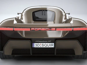 Porsche Mission X Concept 2023 3D Model