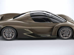 Porsche Mission X Concept 2023 3D Model