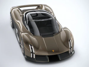 Porsche Mission X Concept 2023 3D Model