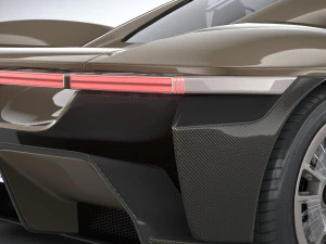 Porsche Mission X Concept 2023 3D Model