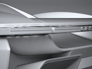 Porsche Mission X Concept 2023 3D Model