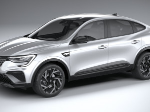 Renault Arkana 2024 3D Model