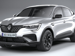 Renault Arkana 2024 Model 3D