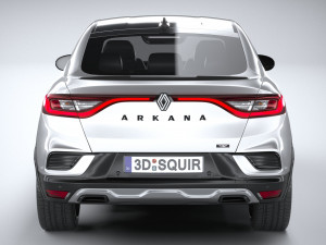 Renault Arkana 2024 Model 3D