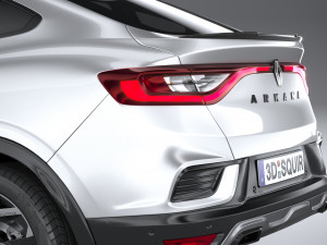 Renault Arkana 2024 Model 3D