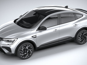 Renault Arkana 2024 Model 3D