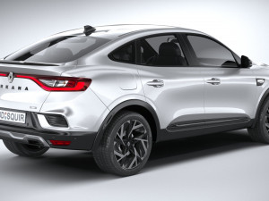 Renault Arkana 2024 Model 3D
