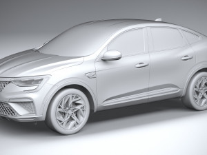 Renault Arkana 2024 Model 3D