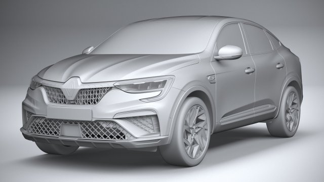 Renault Arkana 2024 3D  in  3DExport