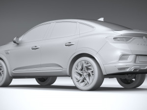 Renault Arkana 2024 Model 3D