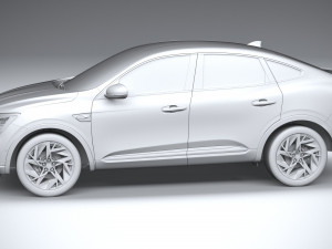Renault Arkana 2024 Model 3D