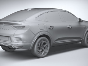 Renault Arkana 2024 Model 3D