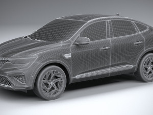 Renault Arkana 2024 Model 3D
