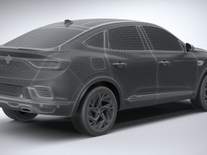 Renault Arkana 2024 Model 3D