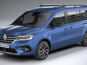 Renault Grand Kangoo 2024 Modelo 3D