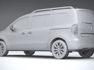 Renault Grand Kangoo 2024 3D Model