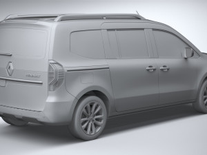 Renault Grand Kangoo 2024 Modelo 3D