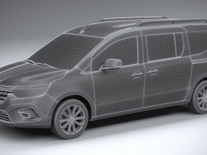 Renault Grand Kangoo 2024 Modelo 3D