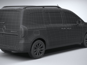 Renault Grand Kangoo 2024 Modelo 3D