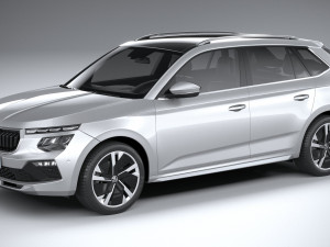 Skoda Kamiq 2024 3D Model