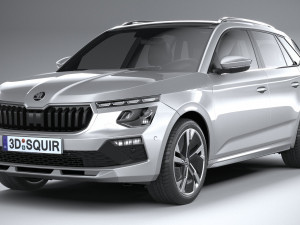 Skoda Kamiq 2024 Modelo 3D