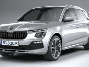 Skoda Kamiq 2024 3D Model