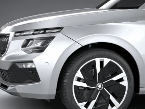 Skoda Kamiq 2024 3D Model