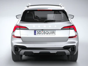 Skoda Kamiq 2024 3D Model