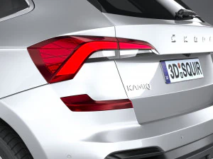 Skoda Kamiq 2024 3D Model