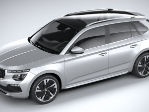 Skoda Kamiq 2024 Modelo 3D