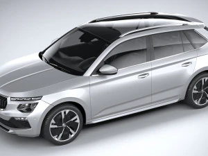 Skoda Kamiq 2024 3D Model
