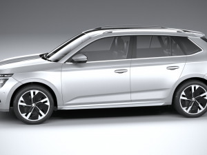 Skoda Kamiq 2024 Modelo 3D