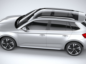 Skoda Kamiq 2024 Modelo 3D