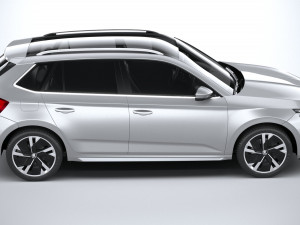 Skoda Kamiq 2024 Modelo 3D