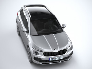 Skoda Kamiq 2024 Modelo 3D