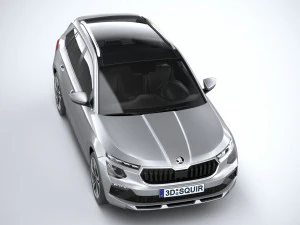 Skoda Kamiq 2024 3D Model