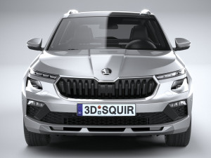 Skoda Kamiq 2024 Modelo 3D