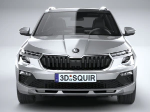 Skoda Kamiq 2024 3D Model