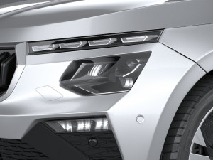 Skoda Kamiq 2024 Modelo 3D