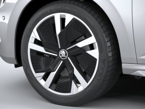 Skoda Kamiq 2024 Modelo 3D