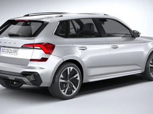 Skoda Kamiq 2024 3D Model