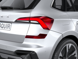 Skoda Kamiq 2024 Modelo 3D