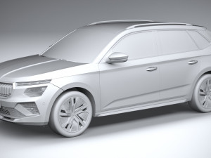 Skoda Kamiq 2024 Modelo 3D