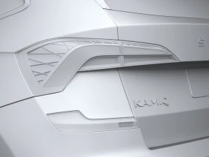 Skoda Kamiq 2024 3D Model