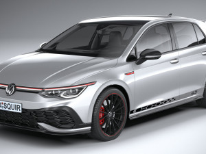 Volkswagen Golf GTI Clubsport 45 2021 Modello 3D