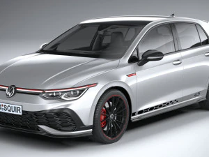 Volkswagen Golf GTI Clubsport 45 2021 3D Model