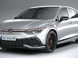 Volkswagen Golf GTI Clubsport 45 2021 3D Model